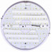 LED stropní svítidlo LENA 24W, 1600Lm s dálkovým ovladačem - světlé dřevo